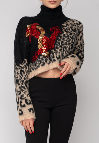 Maglione Crop Anchor Aniye By