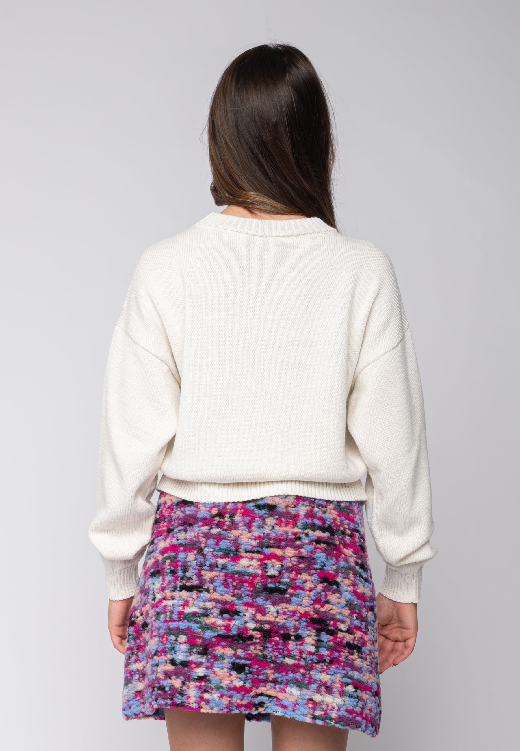 Pullover corto con logo Gaelle Paris
