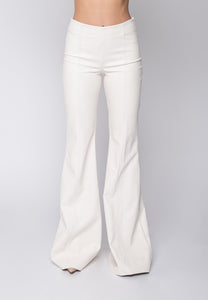 aaaaaPantalone Flared Tati Bianco Aniye By