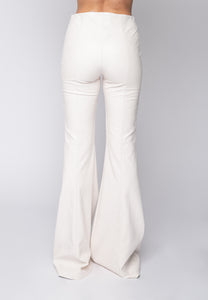 aaaaaPantalone Flared Tati Bianco Aniye By