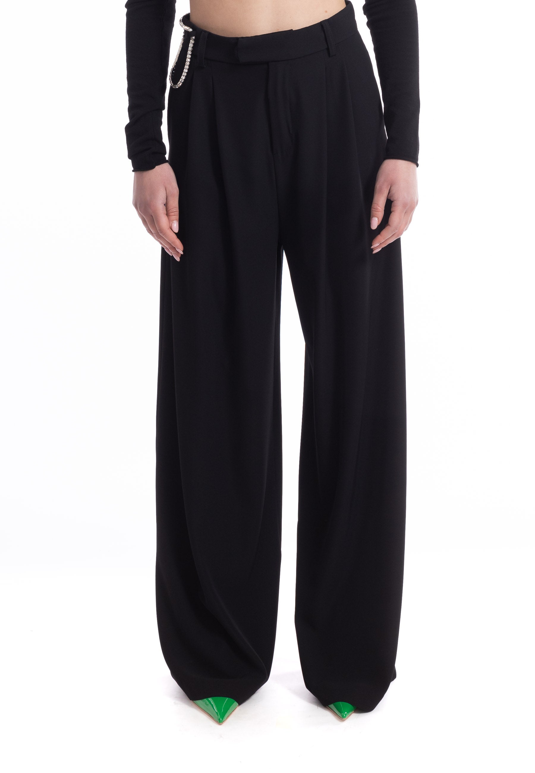 Pantalone palazzo Lya nero Aniye By