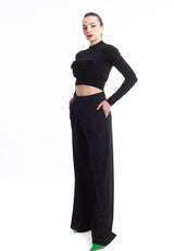 Maglia Crop Kara nera Aniye By