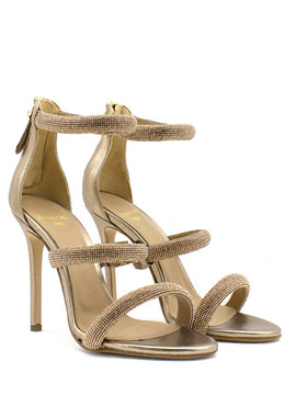 Sandalo gioiello color bronzo Chantal