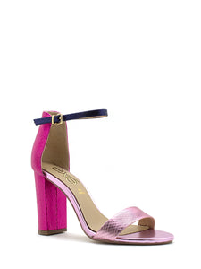 aaaaaSandalo alto Lidia fucsia e glicine Exé