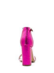 aaaaaSandalo alto Lidia fucsia e glicine Exé