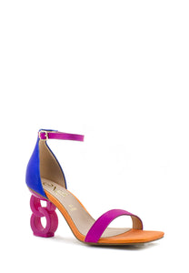 aaaaaSandalo Lilian multicolor con tacco Exé