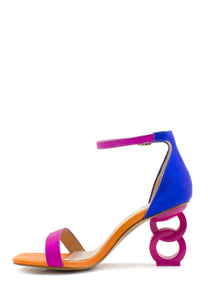aaaaaSandalo Lilian multicolor con tacco Exé
