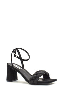 aaaaaSandalo nero Lidia con strass Steve Madden