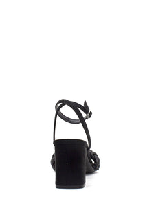 aaaaaSandalo nero Lidia con strass Steve Madden