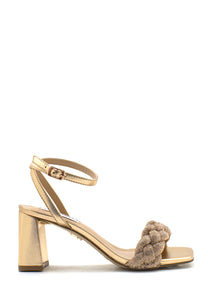 aaaaaSandalo oro rosa Lidia con strass Steve Madden