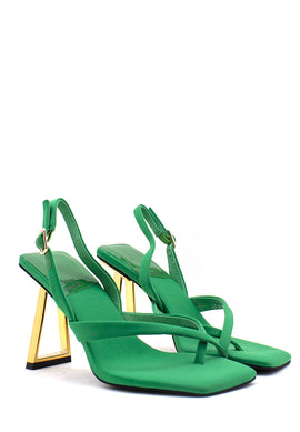 Sandalo Mercantile verde Jeffrey Campbell
