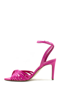 aaaaaSandalo alto Clara vernice fucsia NCUB