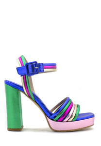 aaaaaSandalo Alto laminato multicolor Tsakiris Mallas