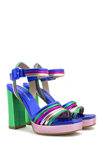 aaaaaSandalo Alto laminato multicolor Tsakiris Mallas
