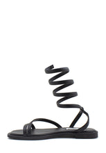 Carica l&#39;immagine nel visualizzatore di Gallery, Sandalo nero Azaria con spirale Steve Madden