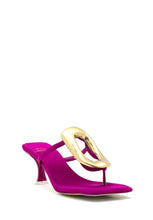 Carica l&#39;immagine nel visualizzatore di Gallery, Sabot fucsia Linq-Up fucsia Jeffrey Campbell