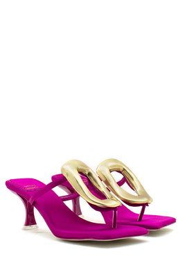 Sabot fucsia Linq-Up fucsia Jeffrey Campbell