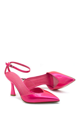 Scarpa con tacco Maybe fragola Sergio Levantesi