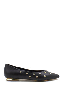 aaaaaBallerina nera con strass Emanuelle Vee