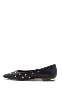 aaaaaBallerina nera con strass Emanuelle Vee