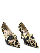 Carica l&#39;immagine nel visualizzatore di Gallery, Décolleté stampa animalier con catena oversize N°21