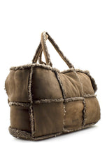 Carica l&#39;immagine nel visualizzatore di Gallery, Shopping Bag Teddy reversibile taupe Mia Bag