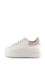 Carica l&#39;immagine nel visualizzatore di Gallery, Sneaker Moby Be Kind bianca e rosa Ash