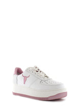 Carica l&#39;immagine nel visualizzatore di Gallery, Sneaker alta Recharge bianca/rosa Windsor Smith