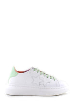 Carica l&#39;immagine nel visualizzatore di Gallery, Sneaker bianca retro verde 2STAR