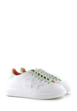 Carica l&#39;immagine nel visualizzatore di Gallery, Sneaker bianca retro verde 2STAR