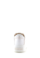 Carica l&#39;immagine nel visualizzatore di Gallery, Sneaker bianca con lacci oro rosa Alexander Smith