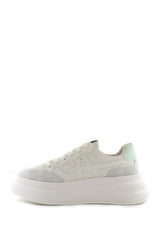 Sneaker Impuls bianca e verde Ash
