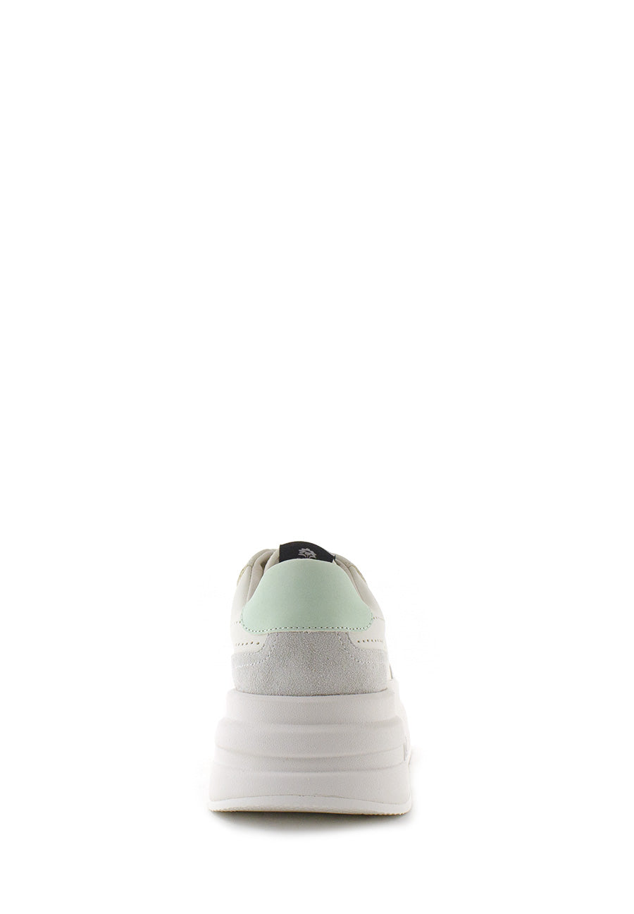 Sneaker Impuls bianca e verde Ash