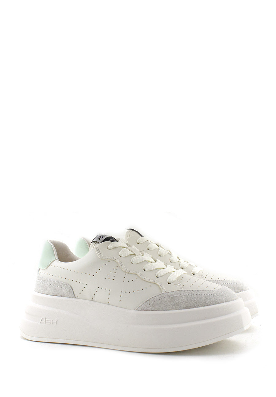 Sneaker Impuls bianca e verde Ash