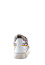 Carica l&#39;immagine nel visualizzatore di Gallery, Sneaker Olivia bianca con ricami Emanuelle Vee