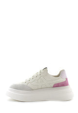 Sneaker Impuls bianca e rosa Ash
