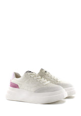 Sneaker Impuls bianca e rosa Ash