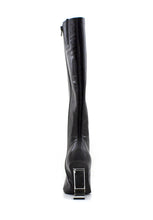 Carica l&#39;immagine nel visualizzatore di Gallery, Stivale Compass naplak Nero Jeffrey Campbell