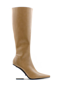 aaaaaStivale Compass beige Jeffrey Campbell
