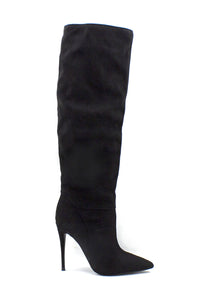 aaaaaStivale Darian nero con tacco a spillo Steve Madden