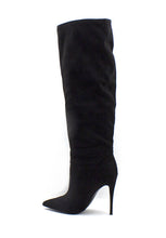Carica l&#39;immagine nel visualizzatore di Gallery, Stivale Darian nero con tacco a spillo Steve Madden