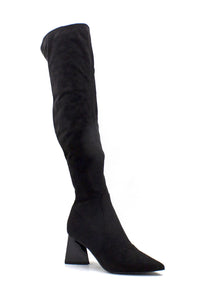 aaaaaCuissard Evenmore nero tacco basso Steve madden