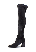Carica l&#39;immagine nel visualizzatore di Gallery, Cuissard Evenmore nero tacco basso Steve madden
