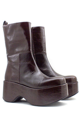 Tronchetto Eider mogano con platform Paloma Barceló