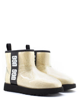 Carica l&#39;immagine nel visualizzatore di Gallery, Tronchetto Classic Clear Mini Natural/Black UGG
