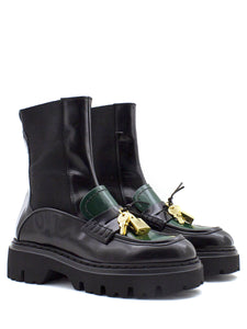 aaaaaBeatles nero e verde con lucchetto N°21