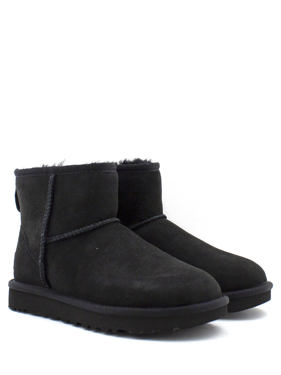 Tronchetto Classic Mini Camoscio Nero UGG