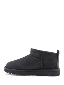 aaaaaTronchetto Ultra mini Camoscio Nero UGG