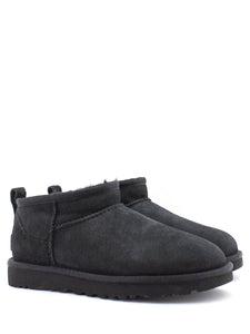 aaaaaTronchetto Ultra mini Camoscio Nero UGG