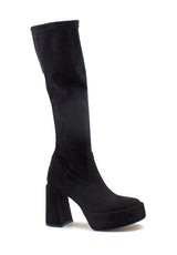 Stivale nero con gambale elasticizzato Valini Roma